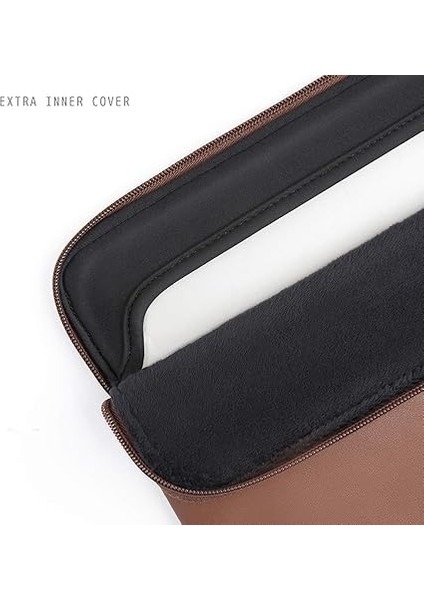 MacBook Pro/air ile Uyumlu Deri Dizüstü Bilgisayar Kılıfı, 16/15 Inç Bilgisayar Kılıfı, Mac Seyahat Kılıfı, Dizüstü Koruyucu Kılıf, Deri Dizüstü Bilgisayar Kılıfı M3/m2/m1 2024-2021, modelleri