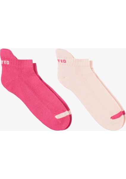Unıted4 Street Kadın Pembe 2'li Çorap