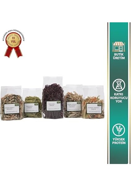 Makarna Lütfen! Başlangıç Makarna ve Erişte Seti 5 x 100 gr