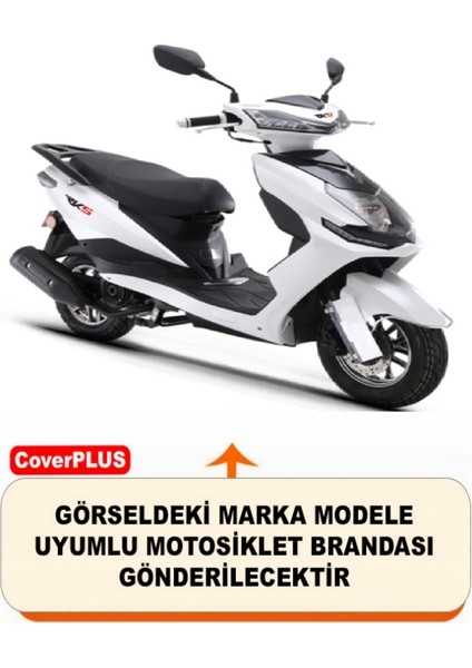 Rks Pesaro 125 Branda Motosiket Brandası (Gri Renk) Motor Örtüsü Çadır Su Geçirmez Motosiklet Kılıfı Motor Brandası fiyatları
