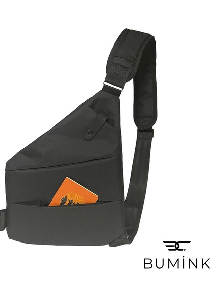 Bumink Modern Stil Omuz Çantası Günlük & Casual Unisex Kalemlik Hediyeli - Kısa Süreli