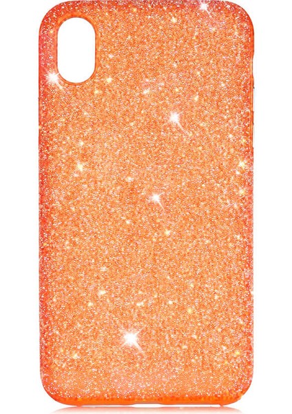 iPhone Xr 6.1 Uyumlu ​​​mrsa Eni Kapak-Turuncu