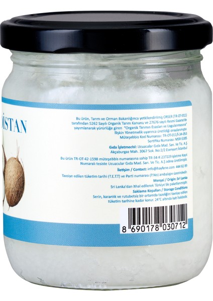 Organik Hindistan Cevizi Yağı 150 ml fiyatları