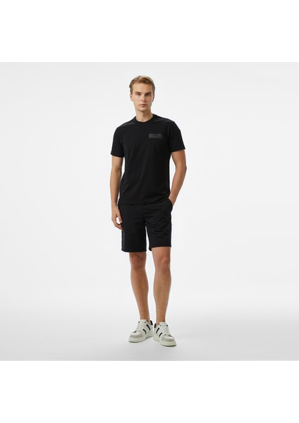 Erkek Siyah Regular Fit Baskılı T-Shirt modelleri