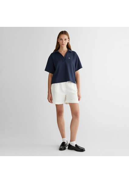 Kadın Lacivert Logolu Polo modelleri