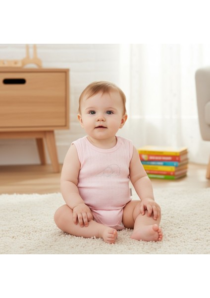 Kız Bebek Pembe Body