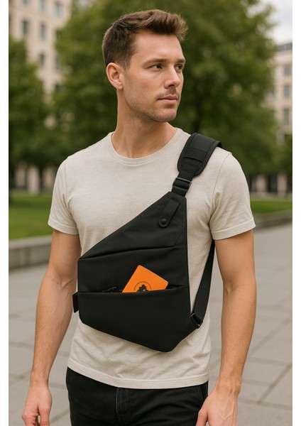 Bumink Modern Stil Omuz Çantası Günlük & Casual Unisex Kalemlik Hediyeli - Kısa Süreli indirimleri