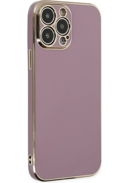 Apple iPhone 15 Pro Max Kılıf Volet Silikon - Mor modelleri