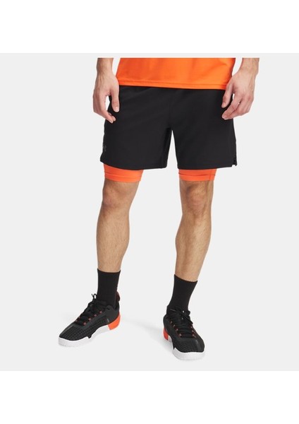 Erkek Ua Vanish Dokuma 2in1 Şort 1373764-003