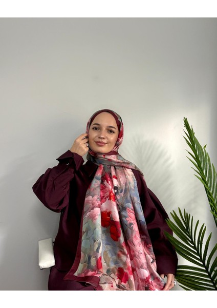 Soft Pamuk Desenli Şal Romantique Serisi