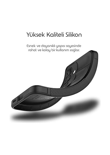 Samsung Galaxy A36 Için Koruyucu Kalın Yapılı Rugged Tpu Silikon Kılıf Kamera Yükseltili Içi Süet Dokulu Kenarları Darbe Emici ve Kayma Önleyici Özellikli Tam Kaplayan Koruyucu Kılıf (Siyah) fırsatları