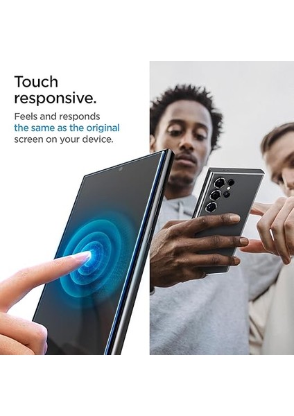 Galaxy S24 Ultra ile Uyumlu Cam Ekran Koruyucu Kolay Kurulum Glas.tr Ez Fit Slim Hd (2 Adet) - AGL07495 indirimleri