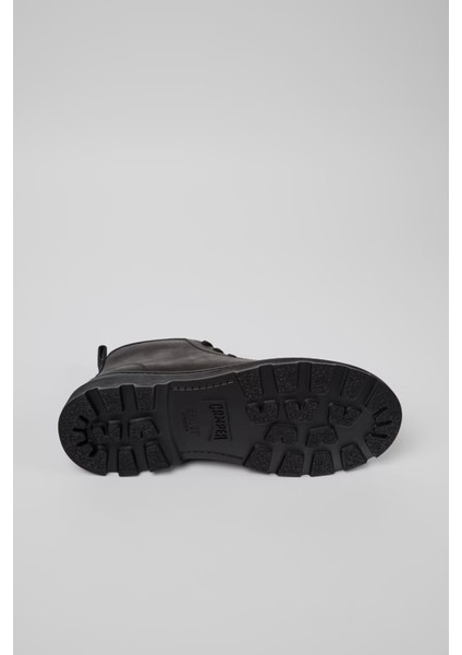 Erkek Brutus Deri Bot - Siyah indirimleri