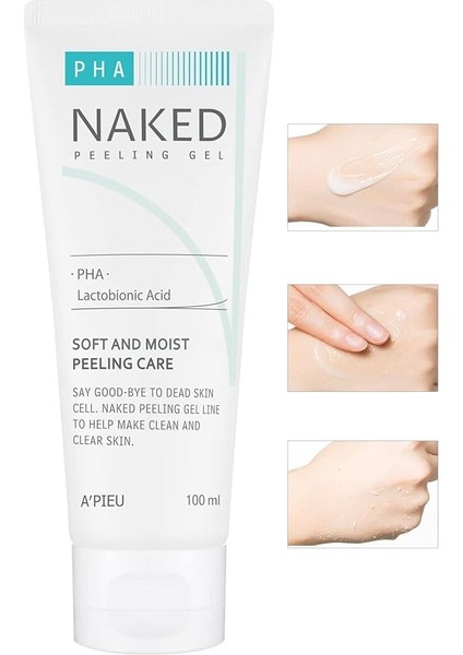 Pha Içeren Nemlendirici Peeling Jeli A'pıeu Naked Peeling Gel (Pha)