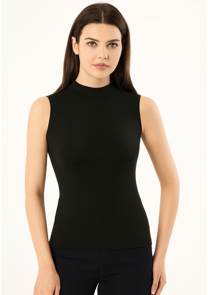 Likralı Penye Balıkçı Yaka Kolsuz Kadın Atlet – Esnek Basic Bluz Içlik, Vücuda Oturan Model fiyatları