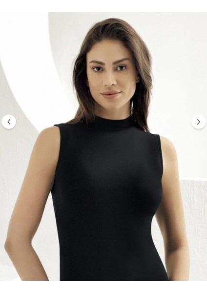 Likralı Penye Balıkçı Yaka Kolsuz Kadın Atlet – Esnek Basic Bluz Içlik, Vücuda Oturan Model modelleri