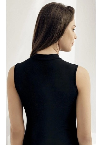 Likralı Penye Balıkçı Yaka Kolsuz Kadın Atlet – Esnek Basic Bluz Içlik, Vücuda Oturan Model fırsatları