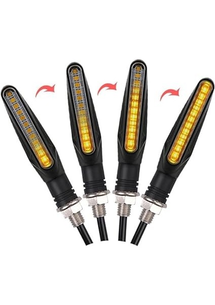 Motosiklet LED Sinyal Lambası 12V Su Geçirmez Universal Zxd-04 fiyatları