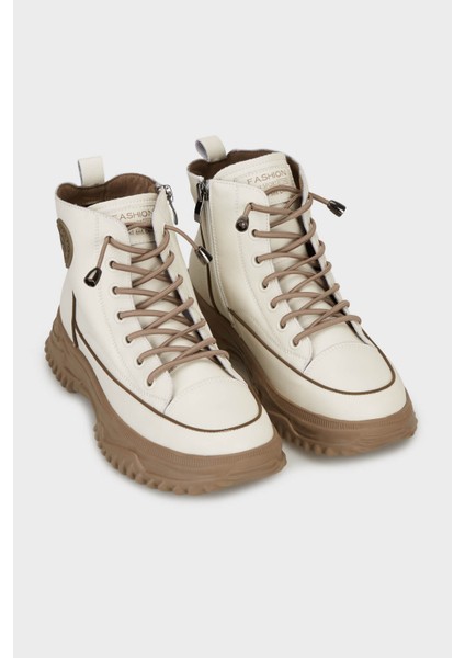 Hakiki Deri Sneaker Bot Bayan Bot 38925K31013 modelleri