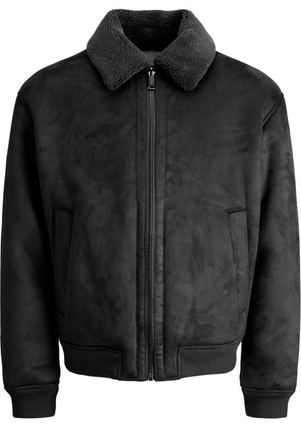 Jprccluke Erkek Kadife Bomber Ceket 12282444