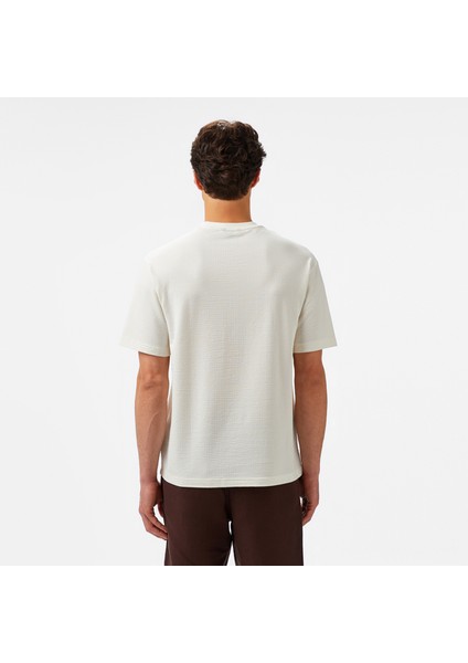 Erkek Krem Comfort Fit T-Shirt fiyatları