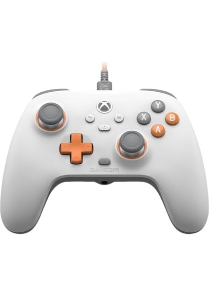 Xbox Series X|s, Xbox One ve Windows 10/11 Için T7 Kablolu Oyun Kumandası, Tak ve Çalıştır Oyun Oyun Oyun Pedi, Hall Efektli Joysticks/hall Trigger, 3,5 mm Ses Jakı - Beyaz modelleri