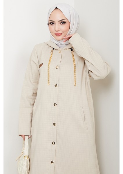 Zincir Detay Düğmeli Kapitone Kap 1647 - Taş fiyatları