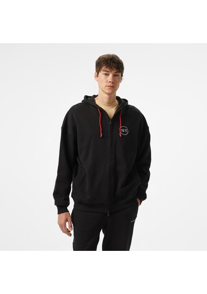 Unıted4 Monster Erkek Siyah Hoodie