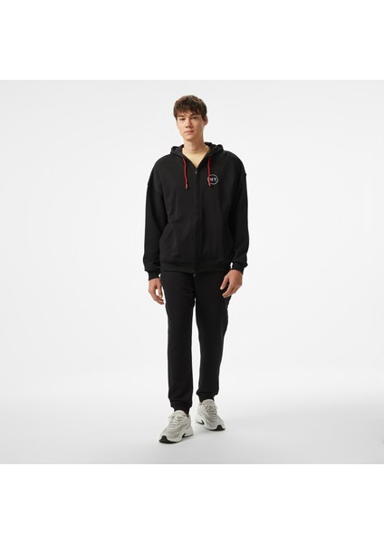 Unıted4 Monster Erkek Siyah Hoodie modelleri