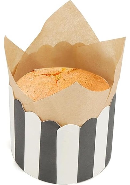 Muffin Kek Kapsülü Ince Tulip Kraft 100LÜ fırsatları