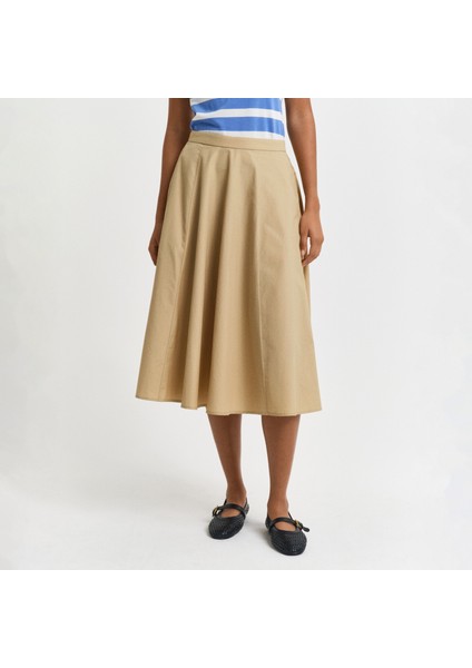Kadın Bej Loose Fit Etek fiyatları