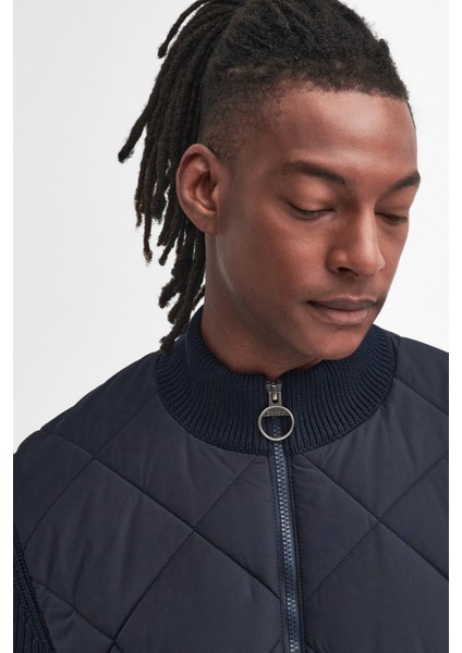 Newland Zip Through Knitted Jumper Kazak NY91 Navy indirimleri