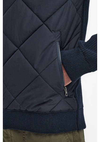 Newland Zip Through Knitted Jumper Kazak NY91 Navy