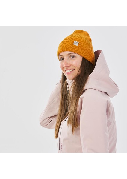 Yetişkin Kayak Beresi - Okra Sarısı - Fisherman