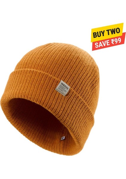 Yetişkin Kayak Beresi - Okra Sarısı - Fisherman