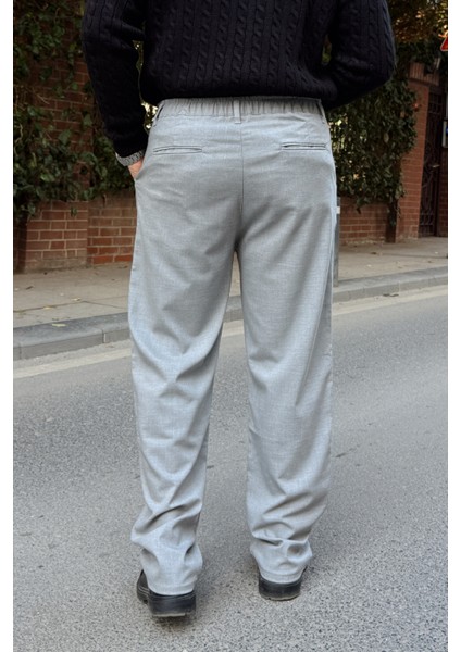 Erkek Kumaş Baggy Kalıp Pileli Pantolon fiyatları