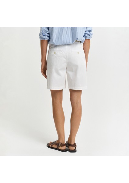 Kadın Beyaz Regular Fit Şort modelleri