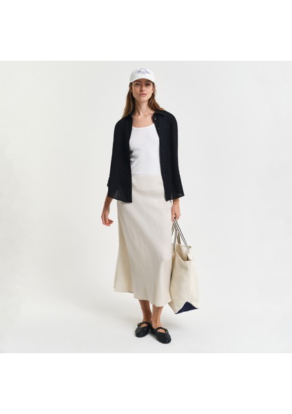 Kadın Pembe Regular Fit Etek