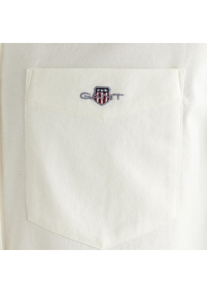 Erkek Krem Regular Fit Düğmeli Yaka Gömlek indirimleri