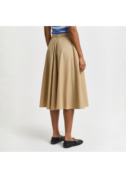 Kadın Bej Loose Fit Etek modelleri