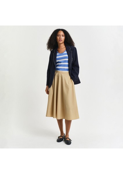Kadın Bej Loose Fit Etek fırsatları