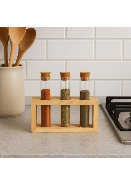 Tube Serisi Masaüstü Dekoratif Vazo, Cam Tüplü Vazo, Dekoratif Tüplü Vazo, Baharatlık fiyatları