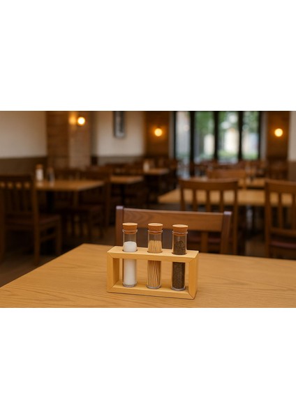 Tube Serisi Masaüstü Dekoratif Vazo, Cam Tüplü Vazo, Dekoratif Tüplü Vazo, Baharatlık modelleri