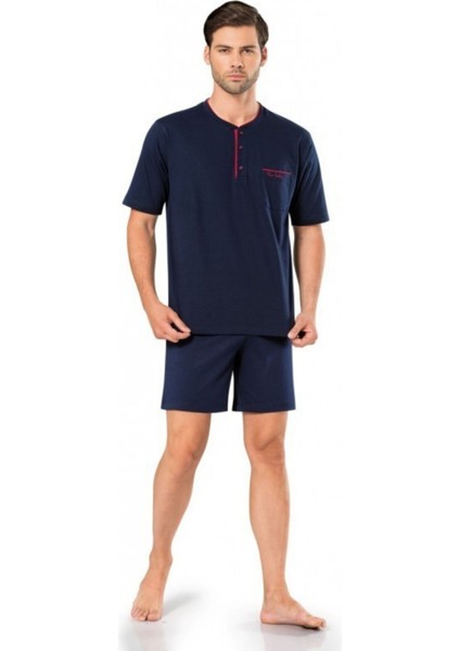 Erkek Penye % 100 Pamuk 3'lü Kutulu Pijama Takımı Kemer Cüzdan ve Terlik Seti fırsatları