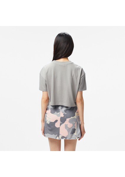 Unıted4 Classic Kadın Gri Crop T-Shirt fiyatları