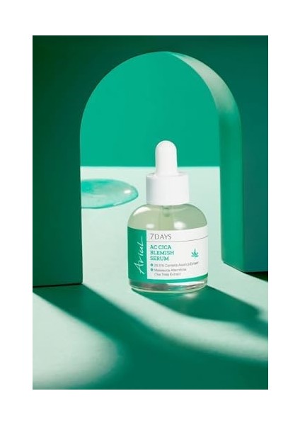 Ariul 7 Days Ac Cica Blemish Serum 20ML -%30 Centella Asiatica & Salisilik Asit Vegan Serum modelleri