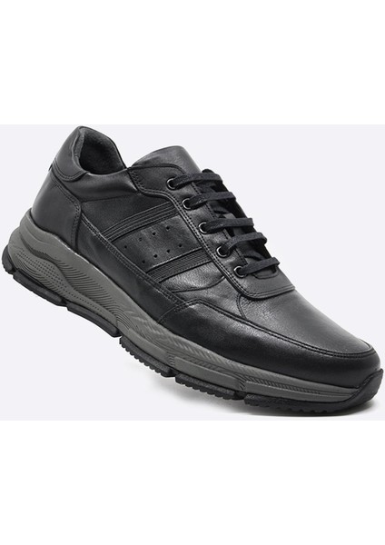 Hakiki Deri Günlük Erkek Ayakkabı Siyah 3153 306