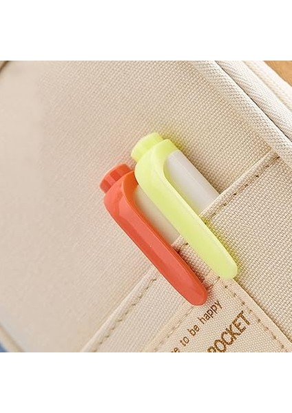 Büyük Kapasiteli Okul Kalem Kutusu Kırtasiye Fermuarlı Cebi Ofis Depolama Çok Katmanlı Depolama Cebi fiyatları