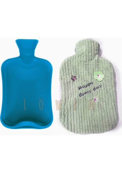 Yumuşak Peluş Kılıflı 2 Lt El Geçmeli Sıcak Su Torbası - Pembe fırsatları