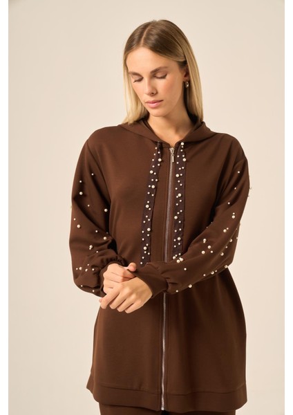 Kadın Oysho Pantolonlu Takım Acı Kahve 31224 indirimleri